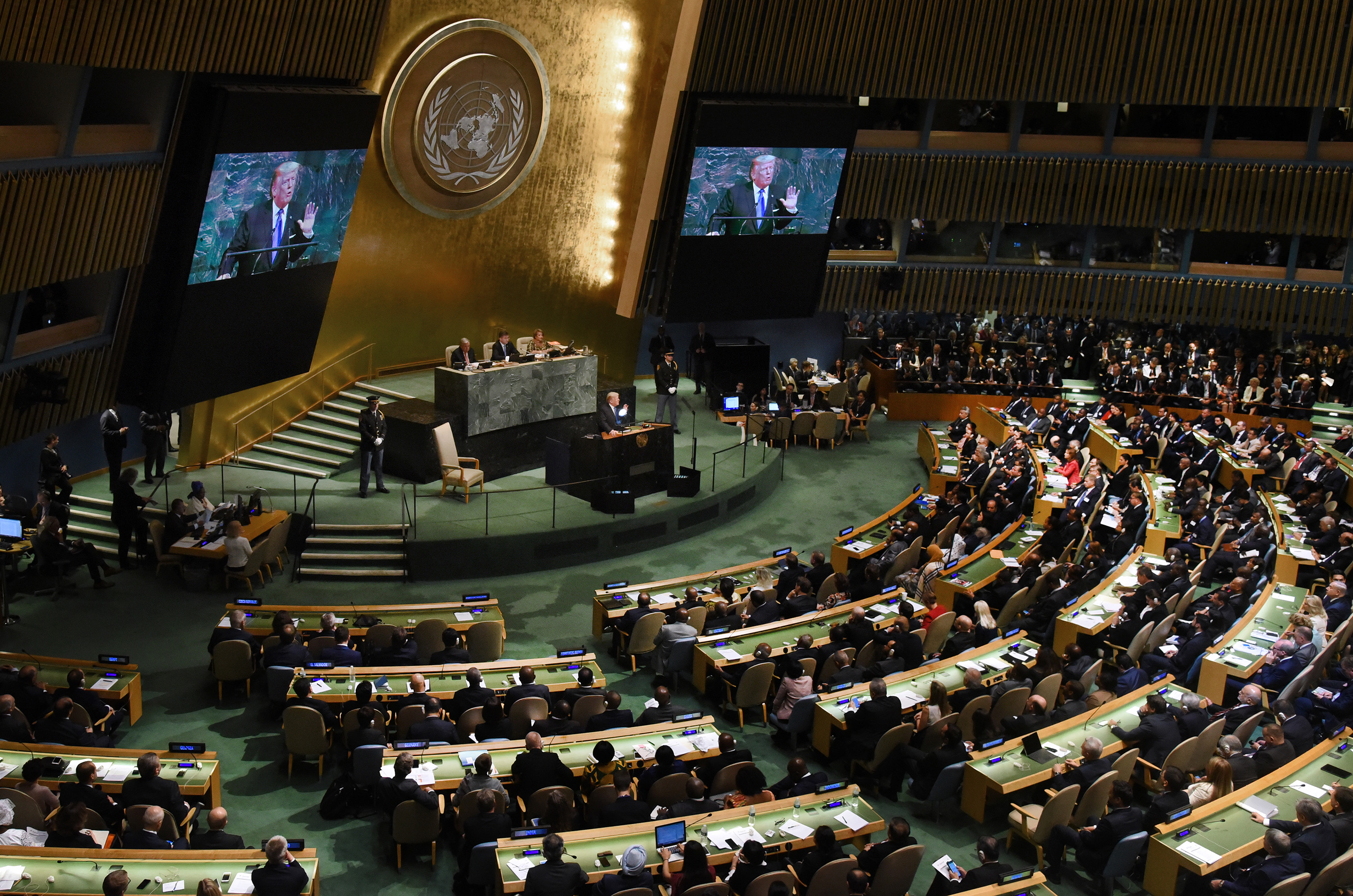72nd assembly of the United Nations The Eagle Eye