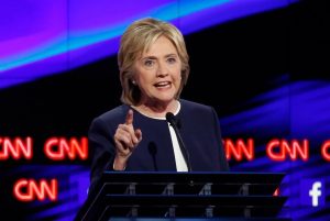 Democratic presidential hopefuls debate Oct. 13.