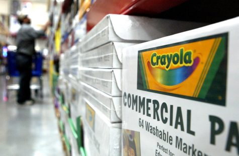 Caryolas new project, Crayola Cycle, starts with a box of normal markers.