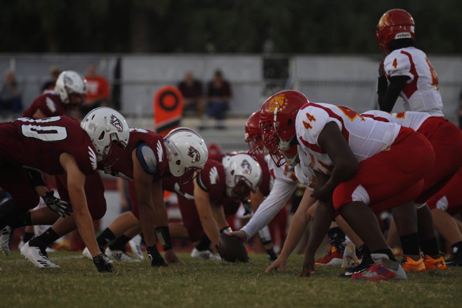 Varsity+Football+team+defeats+South+Broward+High+School+in+Homecoming+Game