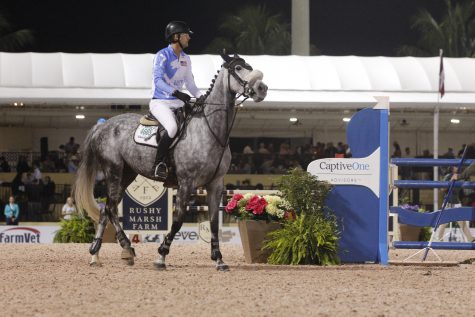 Expert riders from around the world come to the Winter Equestrian Festival. Photo by Samantha Goldblum