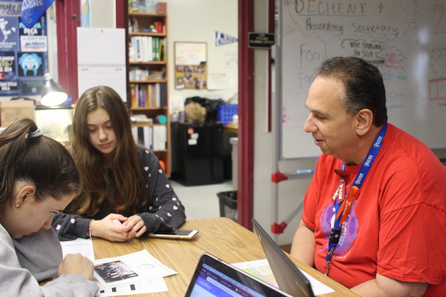 DECA Hospitality teacher Mitchell Albert wins Hospitality and Tourism Management Program Teacher of the Year. Photo by Kaleela Rosenthal 