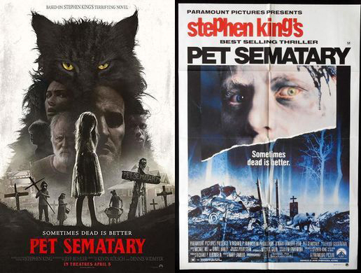 Pet Sematary was originally made in 1989 and was remade in 2019. Graphic by Darian William.