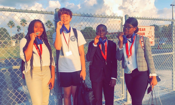 MSD Speech and Debate Students Place at First Debate Tournament