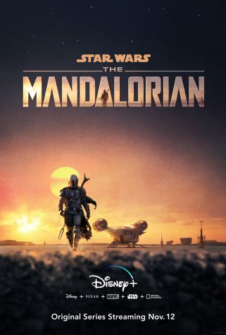 Official poster for Disneys The Mandalorian. 
