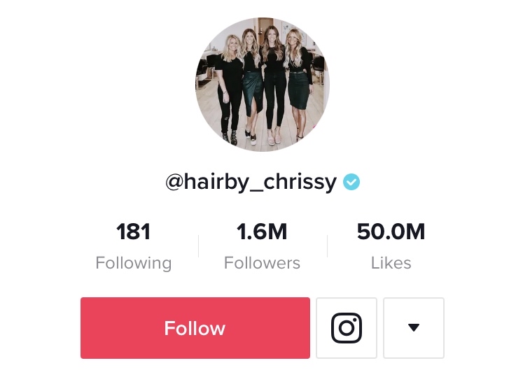 @hairby_chrissy tiktok profile