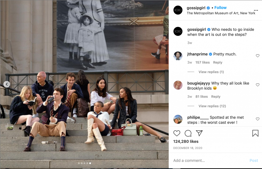 Gossip Girl has posted many teasers and promo videos across their Instagram account since late November of 2020. 