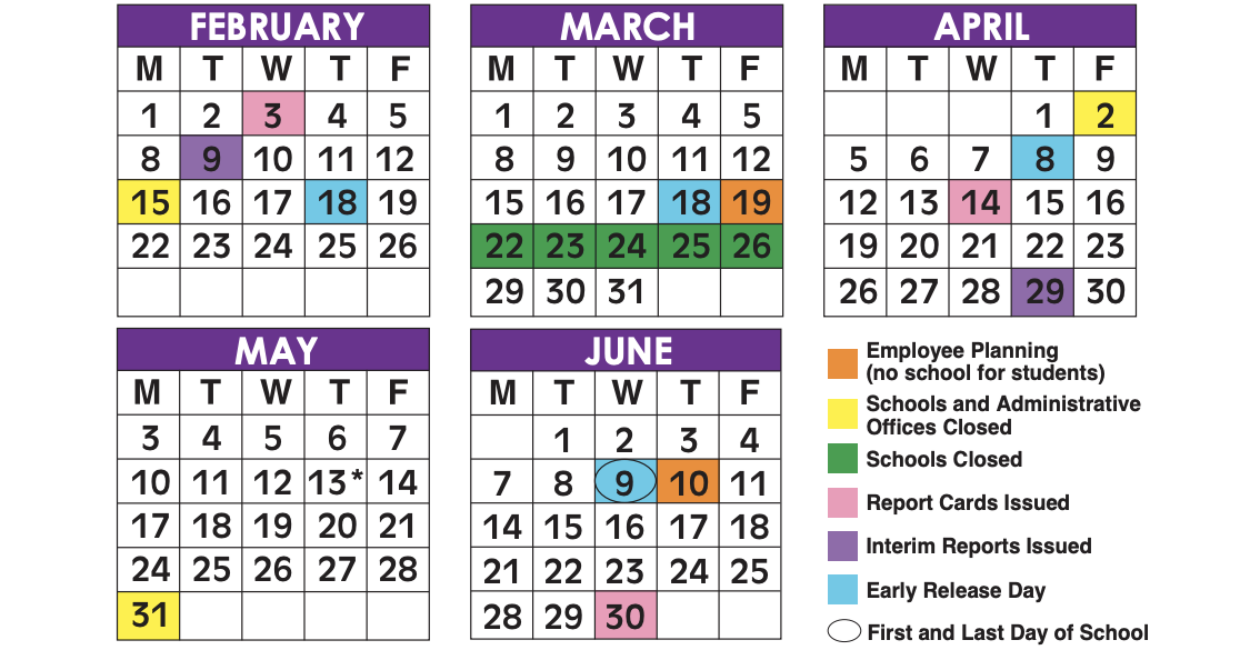 The Broward County school calendar of the 2020-2021 school year, not including testing dates, has been changed by the district. Photo courtesy of Rayne Welser