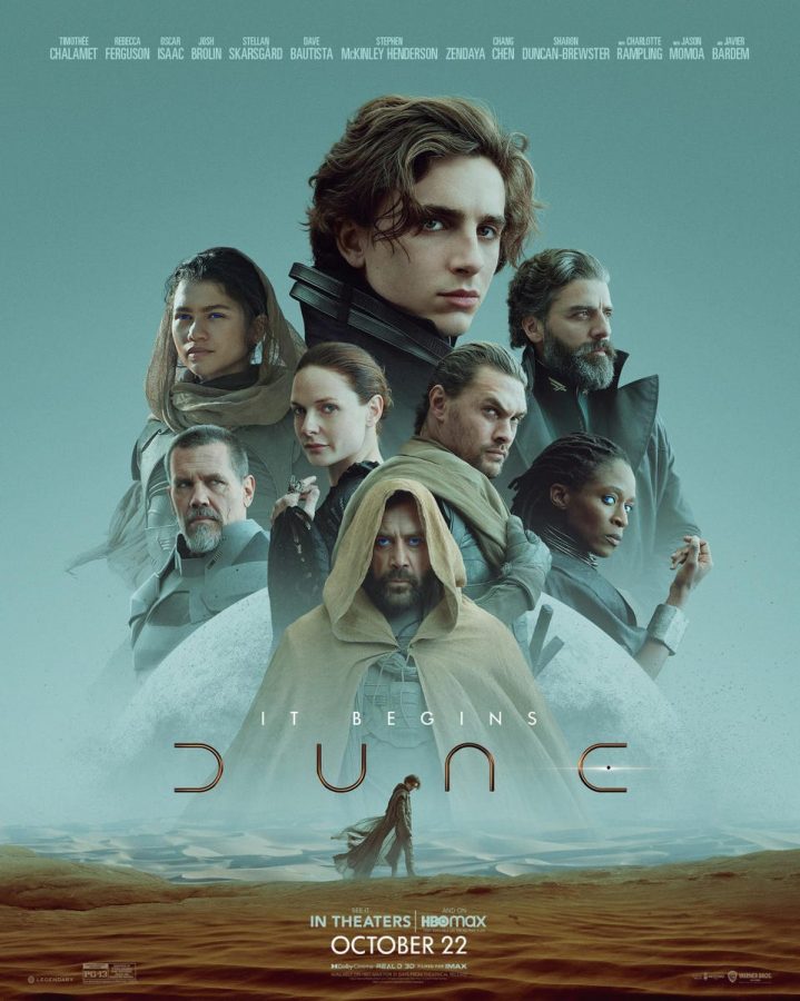 Dune, a new sci-fi blockbuster, is attracting a lot of attention. Photo courtesy of Warner Bros