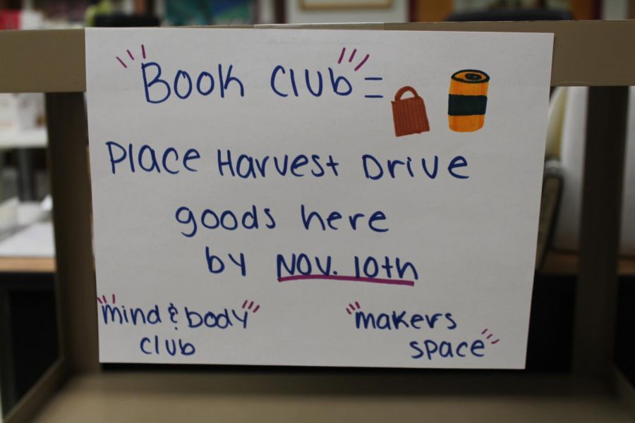 Thanksgiving is the season of compassion and generosity. The Book Club is one of the organizations at MSD who participated in the annual Harvest Drive. Donations of canned and bagged items were collected and donated to families in need.
