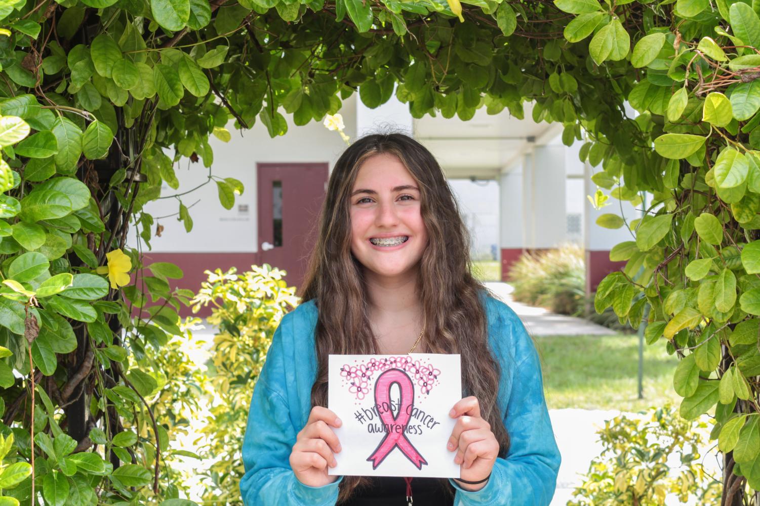 Breast Cancer Awareness Fight Like an Eagle School Pride Pink 