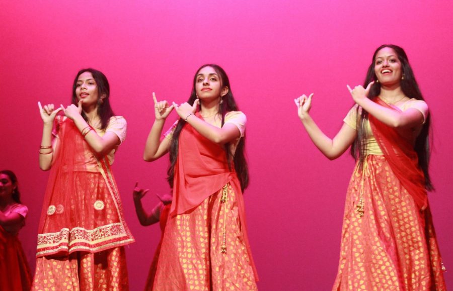 India displays their beautiful culture with intricate dance moves.