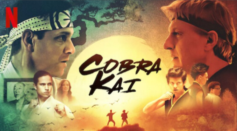 Season four of Cobra Kai, based on events after the 1984 film “The Karate Kid,” aired on Netflix recently. The show became a massive success and tells the story of a rivalry between two dojos. Photo courtesy of Netflix
