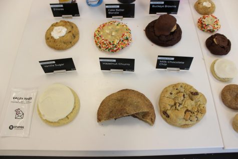 Crazy for Crumbl.  This weeks crumbl flavors consist of Buckeye Brownie, Cake Batter Blondie, Smores, anilla Sugar, Hazelnut Churro, and of course the Milk Chocolate Chip.