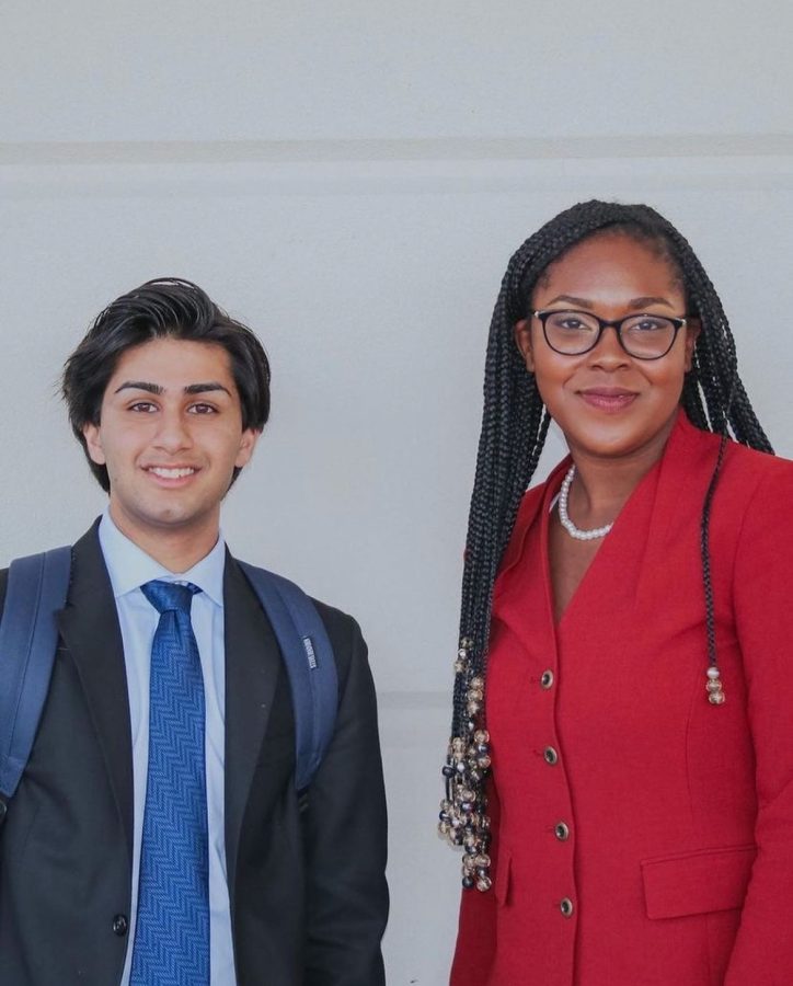 MSD speech and debate students competed in the state championships held by the Florida Forensics League. Noldine Belizaire and Armaan Rajwany both won state titles. Photo courtesy of Mina Dinh