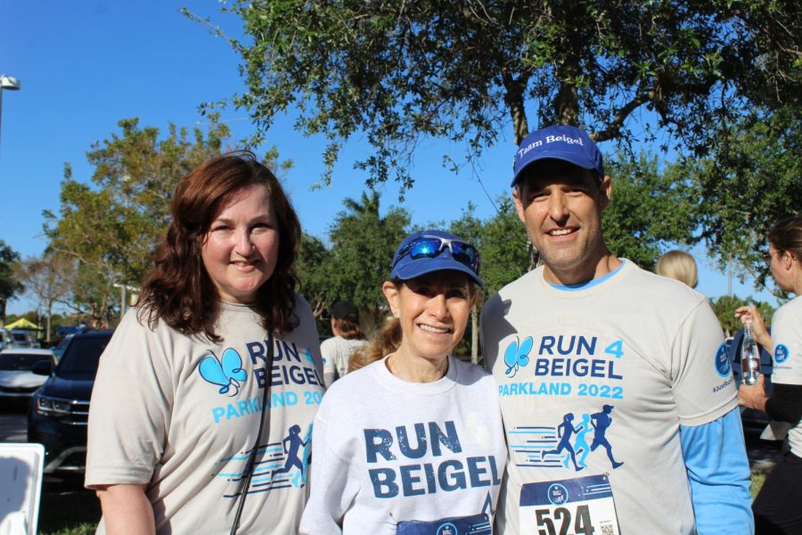 One of the various 2021-2022 NHS projects was the Run 4 Beigel on April 10. Many students and teachers attended the event. Photo by Nya Owusu