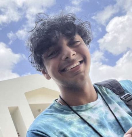Senior Venkata “Sai” Krishnamurthy, remembered as a funny and intelligent individual, passed away in a car accident on April 19, 2022. He is pictured in an undated photo at Marjory Stoneman Douglas High School. Photo courtesy of Vedarth Kondapally