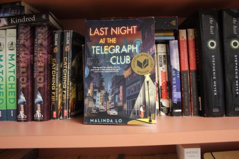 Last Night At the Telegraph Club is a national award winning book. The book is a great story about two girls falling in love at a bar.