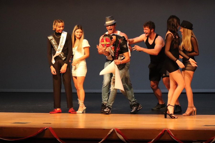 The+annual+Mr.+Douglas+contest+brings+together+four+contestants+from+each+grade+level+to+compete+in+a+male+beauty+pageant.+The+annual+event+is+used+to+fundraise+for+the+LED+Dance+Club.