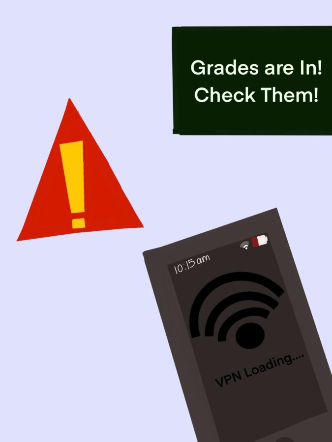 During class hours, students often need to use their phones to access grades or do online assignments using Canvas. Currently, some students find that the school wifi if not able to support this without a VPN.