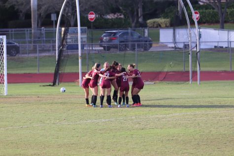 The Lady Eagles reign victorious. On Tuesday, Feb. 9, the womens soccer team faced off against South Dade Senior High for their regional quarter-final. The Lady Eagles pulled off a 3-0 victory at Cumber Stadium.