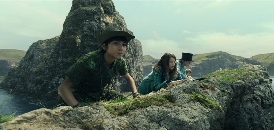From left, Alexander Molony as Peter Pan, Ever Anderson as Wendy, Joshua Pickering as John Darling and Jacobi Jupe as Michael Darling in Disneys live-action Peter Pan & Wendy, exclusively on Disney+. (Disney Enterprises, Inc./TNS)