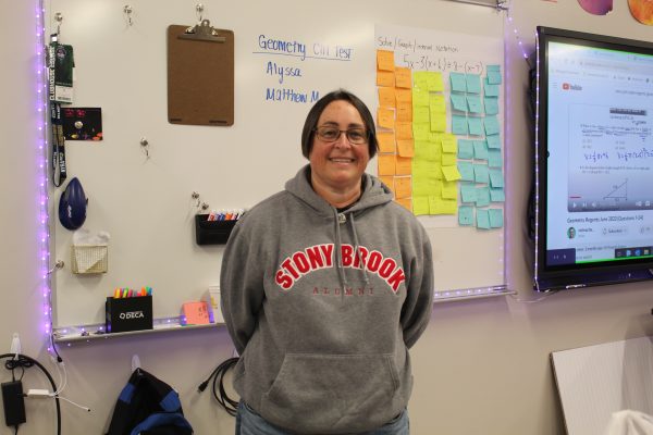 Cari Buddman is awarded MSDs Teacher of the Year for the 2023-2024 school year. She teaches Algebra l Honors and Geometry Honors in room 1517.