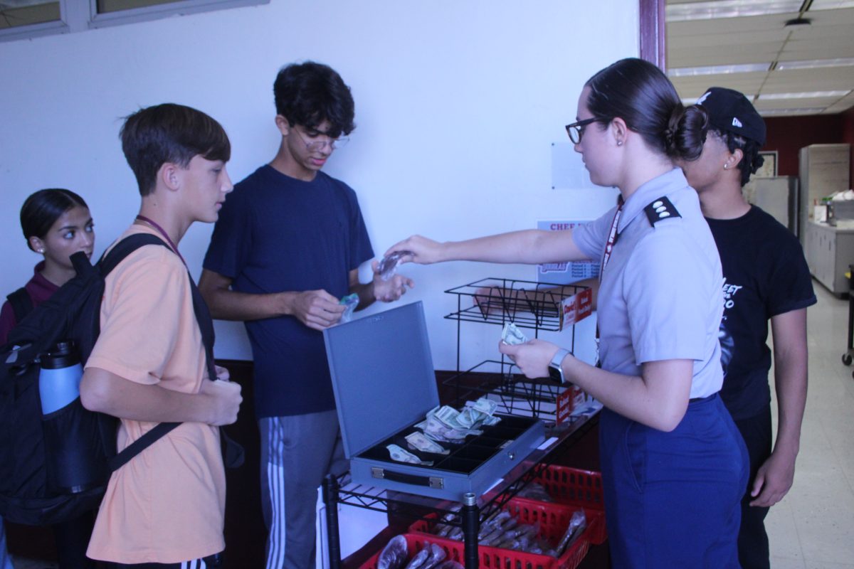 Freshly baked cookies made by Culinary students are now being sold again for two dollars each in front of room 512 on Wednesdays through Fridays. With over 6 flavors to choose from, students were eager to start purchasing the cookies again.