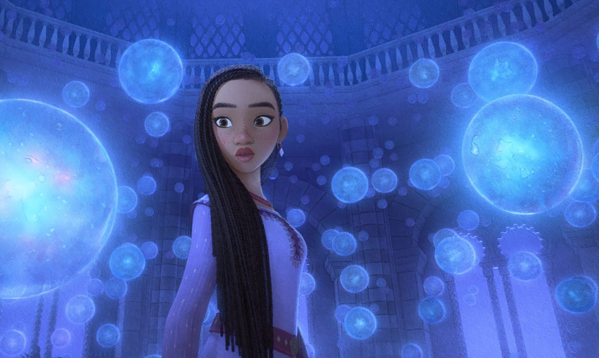 In Walt Disney Animation Studios’ “Wish,” Asha (voice of Ariana DeBose) is a sharp-witted idealist who lives in Rosas—a kingdom where wishes really do come true. Helmed by Oscar®-winning director Chris Buck and Fawn Veerasunthorn, “Wish” features original songs by Grammy®-nominated singer/songwriter Julia Michaels and Grammy-winning producer, songwriter and musician Benjamin Rice. The epic animated musical opens only in theaters on Nov. 22, 2023. © 2023 Disney. All Rights Reserved. Photo permission from Disney/TNS.