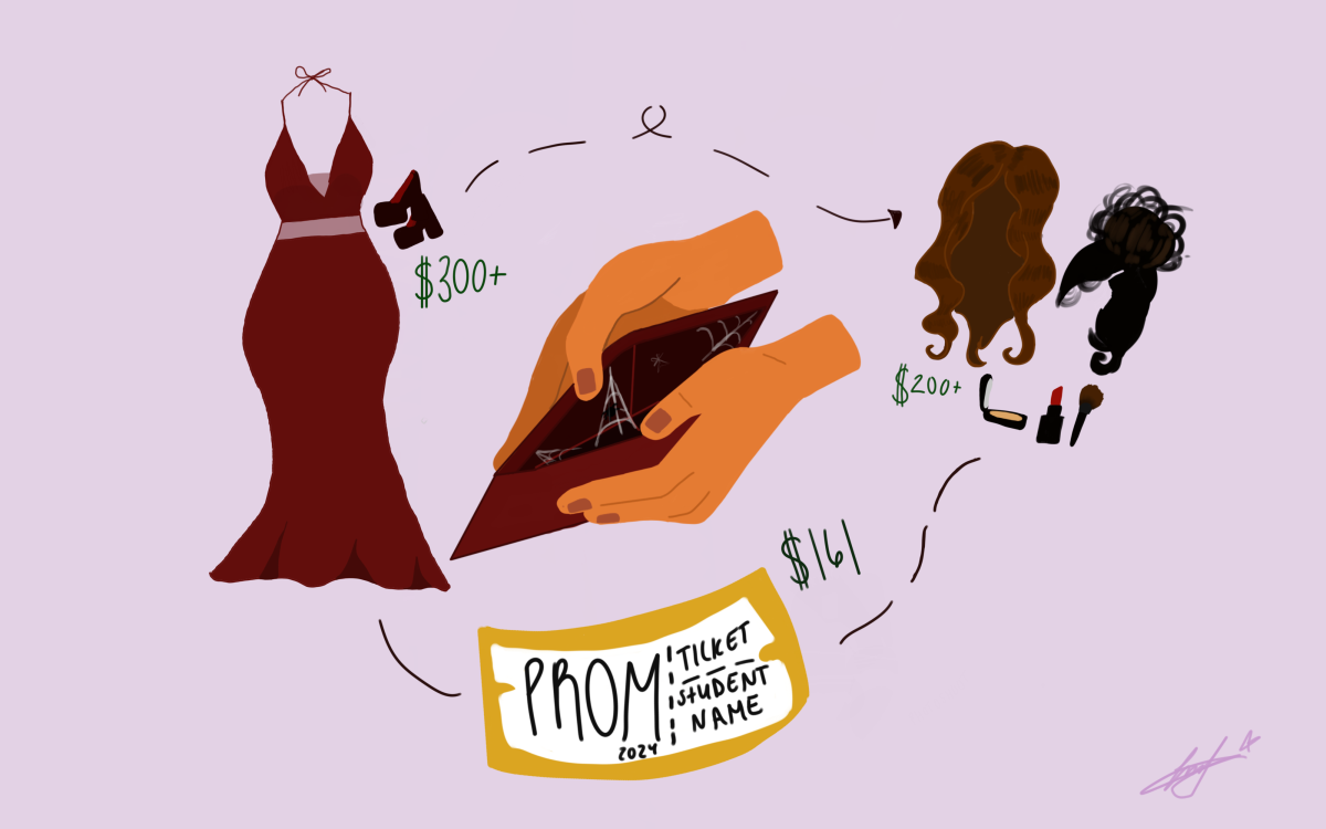 Schools should take into consideration that there are many things other than prom tickets that students will be spending their money on for this occasion. Things like hair, suits, makeup, and dresses can be quite costly for students and their parents.