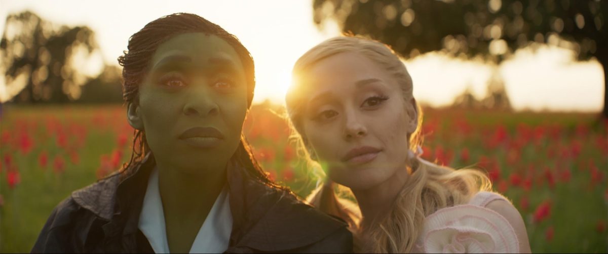 Cynthia Erivo and Ariana Grande in "Wicked." Photo permission from Universal Pictures/TNS.