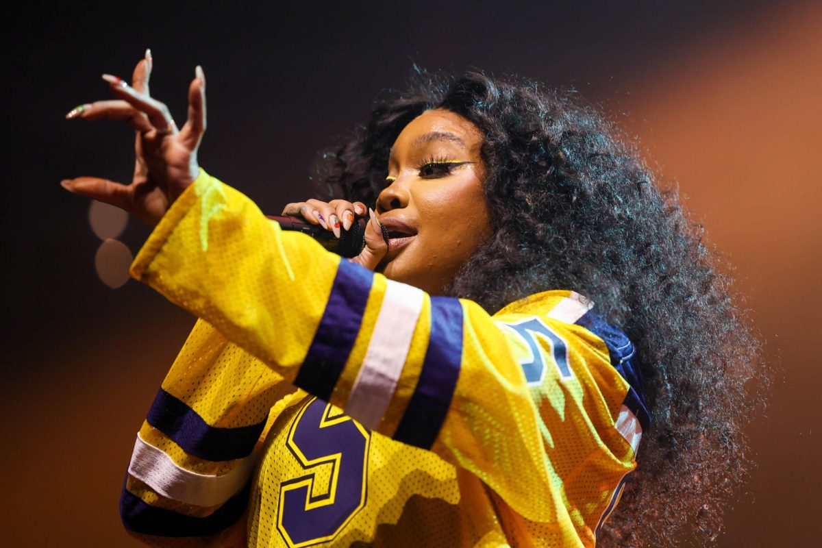 SZA performs at the Oakland Arena in Oakland, California on Tuesday, March 14, 2023. Photo permission from Ray Chavez/Bay Area News Group/TNS. 