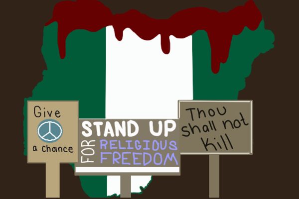 In Nigeria, many people are experiencing violent acts fueled by religious hate. This must stop, as no one deserves to be persecuted for their faith. The U.S. has even begun taking preventative action in Nigeria, with Nigerian residents protesting for liberation from Sharia law.