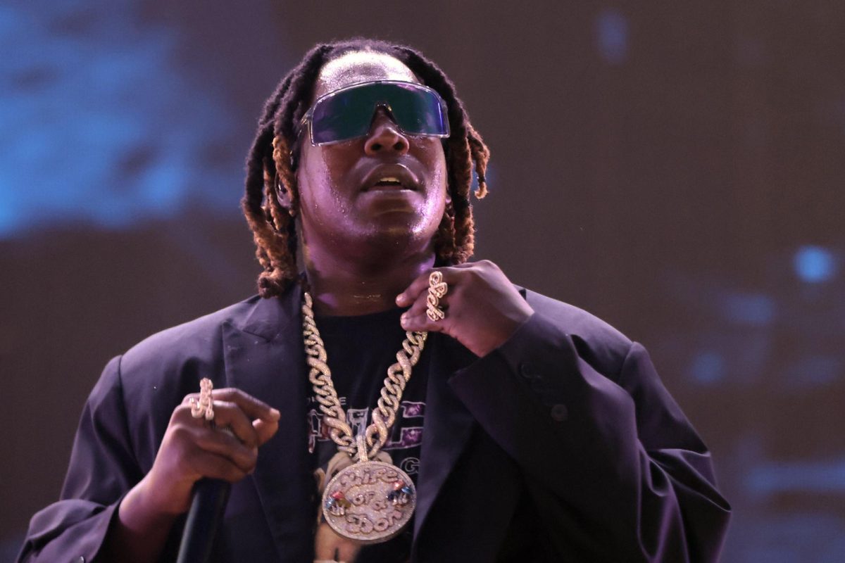 Don Toliver performs on the Rocky Stage during the Made in America 2022 festival on the Ben Franklin Parkway in Philadelphia, Pennsylvania on Sept. 4, 2022. Toliver released his newest album, "OCTANE," on Jan. 22. Photo permission from Elizabeth Robertson/TNS. 